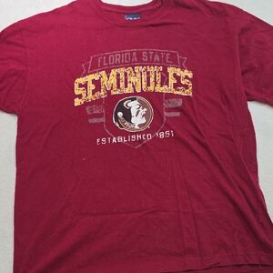 Florida State Seminoles Red Graphic Tee